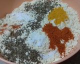 A picture of step 3 of Baisan ke Pakoday.