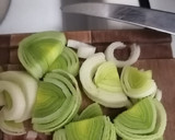 Foto del paso 1 de la receta: Sopa de fideo y estrella acompañada de verdolagas