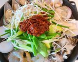 รูปขั้นตอนการทำที่ 4 ของ อาหารทะเลนึ่งรสเผ็ดสูตรเกาหลี+ไทย 해물찜 (แฮมุลจิม) Steamed seafood 🦐🦑style by barbie👩🏼🍳
