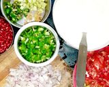 A picture of step 2 of Onion Uttapam.