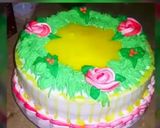 A picture of step 17 of 3 pounds fresh pineapple cake.
