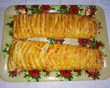 Foto del paso 5 de la receta: Trenza de hojaldre rellena