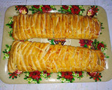Foto del paso 5 de la receta: Trenza de hojaldre rellena