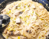 Foto del paso 4 de la receta: Tallarines con champiñones a la crema
