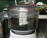 Foto langkah ke 2 dari resep Pudding Coklat Leci Susu Oreo (tanpa fla).