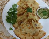 A picture of step 8 of Crispy Anda paratha.