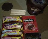 Foto langkah ke 1 dari resep Es beng beng coklat kopi.