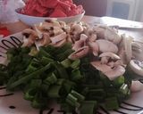 Foto del paso 1 de la receta: Spezzatino con salsa Alfredo ☘️