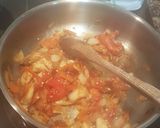 Foto del paso 2 de la receta Berenjenas rellenas de pollo al curry