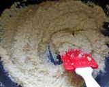 A picture of step 8 of Kaju Katli.