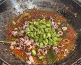 Foto langkah ke 5 dari resep Sambal cumi petai.