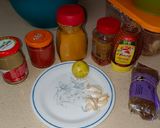 A picture of step 3 of Christmas special Honey pork chops.