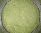 Foto langkah ke 2 dari resep Pandan Biji Wijen Hitam Sourdough Bread.