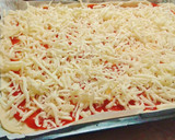 Foto del paso 2 de la receta: Pizza de fuet de pavo con mozzarella