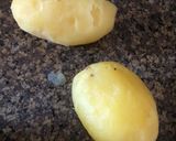 A picture of step 1 of Cocktail Eggs.