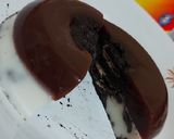 Foto langkah ke 6 dari resep Pudding susu lapis coklat oreo.