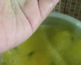 Foto langkah ke 17 dari resep Soto ayam kuah kuning + koya.