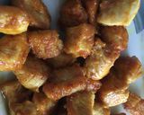 A picture of step 2 of Chilli chicken.