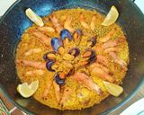 Foto del paso 17 de la receta Paella mixta al fuego de leña