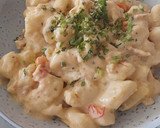 Foto del paso 7 de la receta: Ñoquis de papa con salmón ahumado