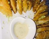 صورة لخطوة 3 من وصفة قطايف بالقشطة 🥟 💜