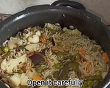 A picture of step 7 of Vegetable Pulao.
