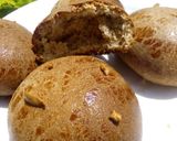 A picture of step 4 of Brown buns#themechallenge.