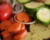 Foto del paso 1 de la receta: Tortilla de verduras saludable