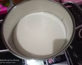Foto langkah ke 1 dari resep Puding susu cup mawar.