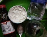 A picture of step 1 of Lotus namkeen (Shingada flour).