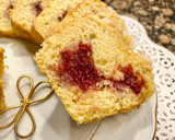 Foto del paso 16 de la receta: Pastel de nata con mermelada de frambuesas (Cream cake with raspberry jam) GLUTEN-FREE