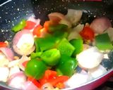 A picture of step 4 of Chilli chicken (dry).