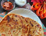 A picture of step 5 of Chikdi Roti.