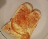 Foto langkah ke 4 dari resep Sandwich roti tawar telur ceplok.