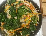 A picture of step 4 of Stir fry beef noodles.