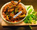 A picture of step 3 of Lamb Bhuna (Fry Lamb Meat).
