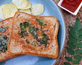 A picture of step 6 of Veg Hung Curd Sandwich.