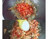 A picture of step 4 of Dal Makhani.