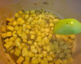 A picture of step 2 of Thai Pineapple Curry with Seafood.