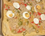 Foto del paso 15 de la receta: 🥟 Empanada de atún 🐟 y pimientos 🫑 de tres colores 🟩 🟥🟨 con masa de cerveza