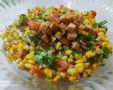 A picture of step 6 of Sweet corn bhel.