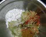 A picture of step 1 of Lauki(bottle gourd) kofte.
