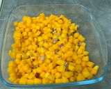 A picture of step 3 of Mushroom pasta with pumpkin sauce (vegan).