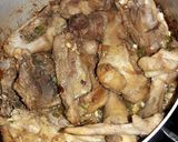 A picture of step 3 of Fried kienyeji chicken.