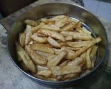 A picture of step 3 of Chinese veg sizzler.