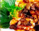 Hình bước làm 2 của món Tôm rang thịt ba chỉ