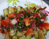 Foto langkah ke 4 dari resep Terong sambal matah.