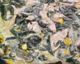 Foto del paso 4 de la receta: Rajas con pechuga de pollo