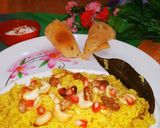 A picture of step 3 of Meetha Kanika.