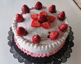 A picture of step 7 of Strawberry Tres Leches Cake 🍓..!.